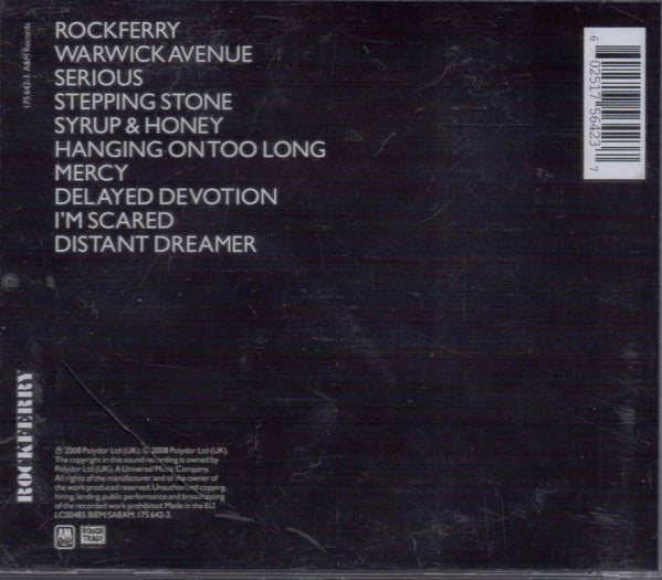 Duffy : Rockferry (CD, Album, Jew)