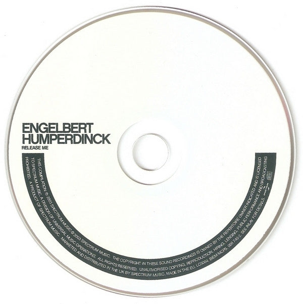 Engelbert Humperdinck : Release Me (CD, Comp)