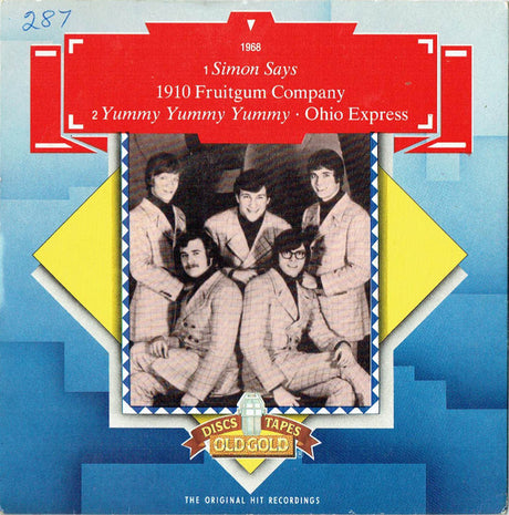 1910 Fruitgum Company / Ohio Express : Simon Says / Yummy Yummy Yummy (7", Mono, RE)