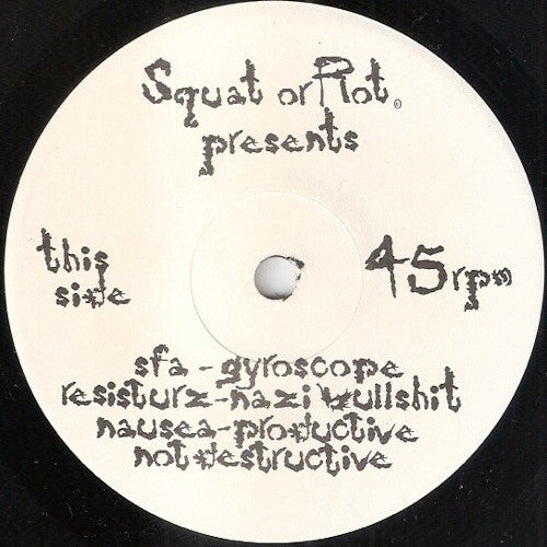 Various : Squat Or Rot (7", EP, Comp, Whi)