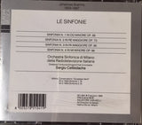 Johannes Brahms - Sergiu Celibidache : Le Sinfonie (3xCD)