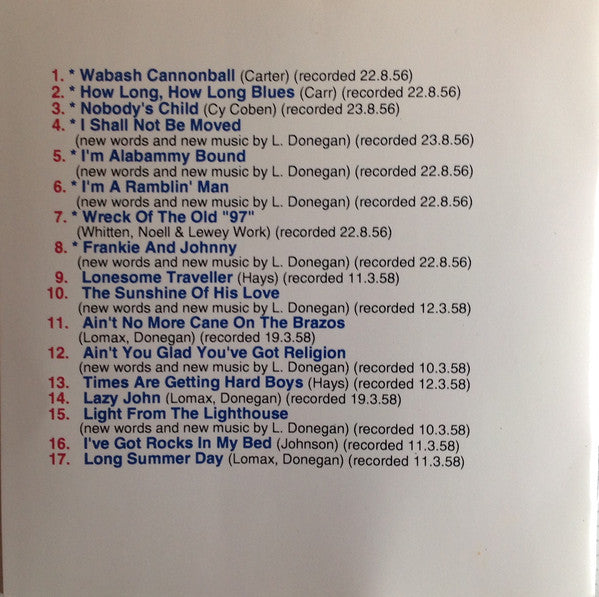 Lonnie Donegan : The Originals (CD, Comp, Mono)