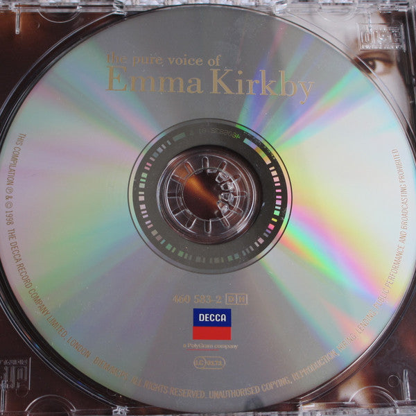 Emma Kirkby, The Academy Of Ancient Music, Christopher Hogwood : The Pure Voice Of Emma Kirkby (CD, Comp)