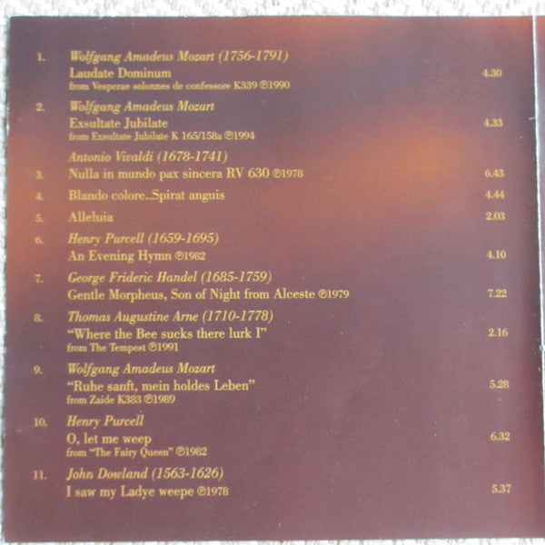 Emma Kirkby, The Academy Of Ancient Music, Christopher Hogwood : The Pure Voice Of Emma Kirkby (CD, Comp)