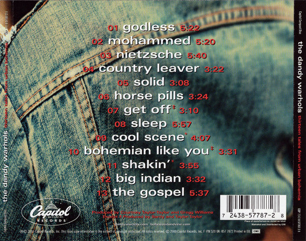 The Dandy Warhols : Thirteen Tales From Urban Bohemia (CD, Album, EMI)