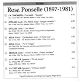 Rosa Ponselle - Ponselle (CD) (Near Mint (NM Or M-)) - DaddyPop