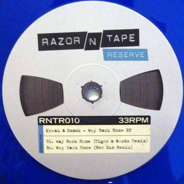 Kraak & Smaak : Way Back Home EP (12", EP, Blu)