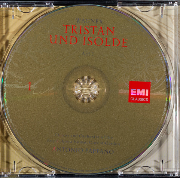 Placido Domingo · Nina Stemme · Mihoko Fujimura · Olaf Bär · René Pape · Ian Bostridge · Jared Holt · Matthew Rose (3) · Rolando Villazón, Chorus Of The Royal Opera House, Covent Garden And Orchestra Of The Royal Opera House, Covent Garden, Antonio Pappan : Tristan Und Isolde (3xCD + CD + Box, Fat)