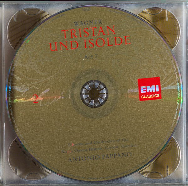 Placido Domingo · Nina Stemme · Mihoko Fujimura · Olaf Bär · René Pape · Ian Bostridge · Jared Holt · Matthew Rose (3) · Rolando Villazón, Chorus Of The Royal Opera House, Covent Garden And Orchestra Of The Royal Opera House, Covent Garden, Antonio Pappan : Tristan Und Isolde (3xCD + CD + Box, Fat)