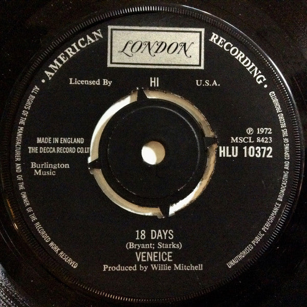 Veniece : Stepchild (7", Single)