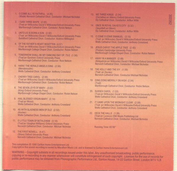 Various : O Come All Ye Faithful  (CD)