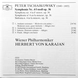 Pyotr Ilyich Tchaikovsky • Wiener Philharmoniker • Herbert von Karajan : Symphonie No.4 (CD, Album)
