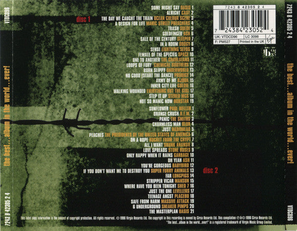 Various : The Best...Album In The World...Ever! (2xCD, Comp)