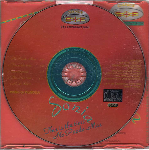 Sonia Basseda : This Is The Time / No Puedo Mas (CD, Maxi)