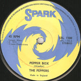 The Peppers : Pepper Box (7", Single, Blu)