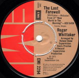 Roger Whittaker : The Last Farewell (7", Single)