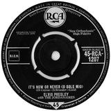 Elvis Presley With The Jordanaires : It's Now Or Never (O Sole Mio) (7", Single)