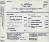 Anton Rubinstein, Slovak Philharmonic Orchestra, Michael Halász : Ballet Music (Feramors • The Demon • Nero) (CD, Album)