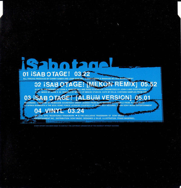 Agent Provocateur - Sabotage (CD) (Very Good Plus (VG)) - DaddyPop