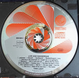 Thin Lizzy : Live And Dangerous (CD, Album, RE, PDO)