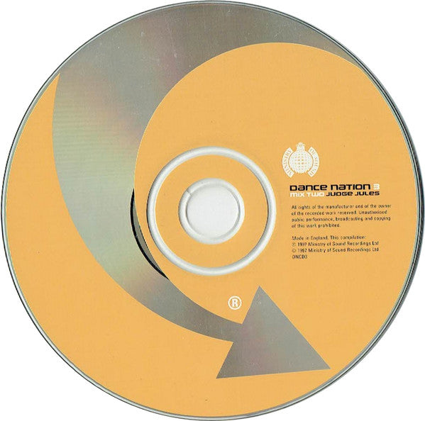 Pete Tong & Judge Jules : Dance Nation Part Three (2xCD, Album, Mixed)