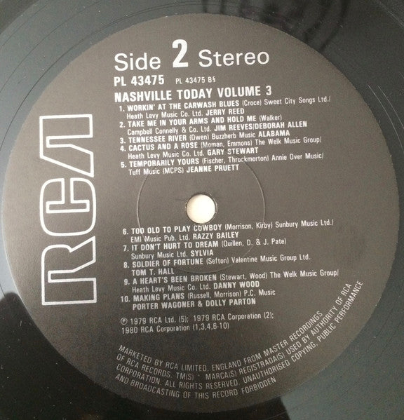 Various : Nashville Today Volume 3 (LP, Comp)