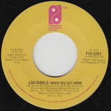 Lou Rawls : Sit Down And Talk To Me / When You Get Home (7", Single)