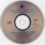 Bryan Ferry / Roxy Music : Street Life - 20 Great Hits (CD, Comp, RP)