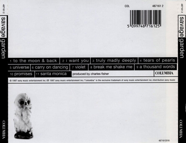 Savage Garden : Savage Garden (CD, Album, RE)