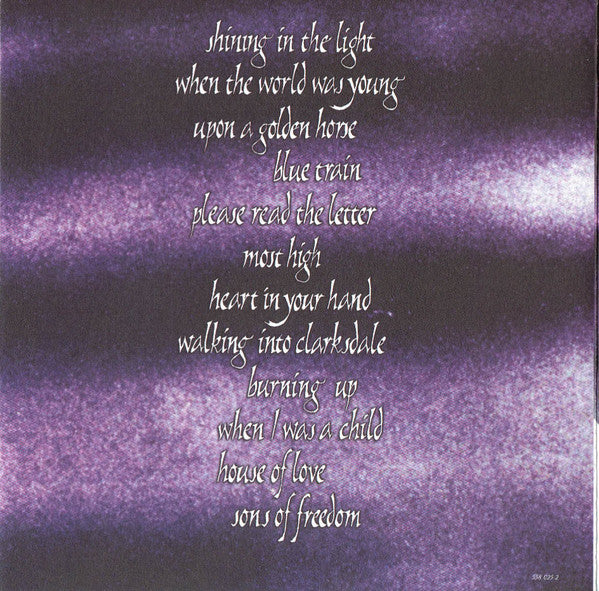 Jimmy Page & Robert Plant : Walking Into Clarksdale (CD, Album, RE)