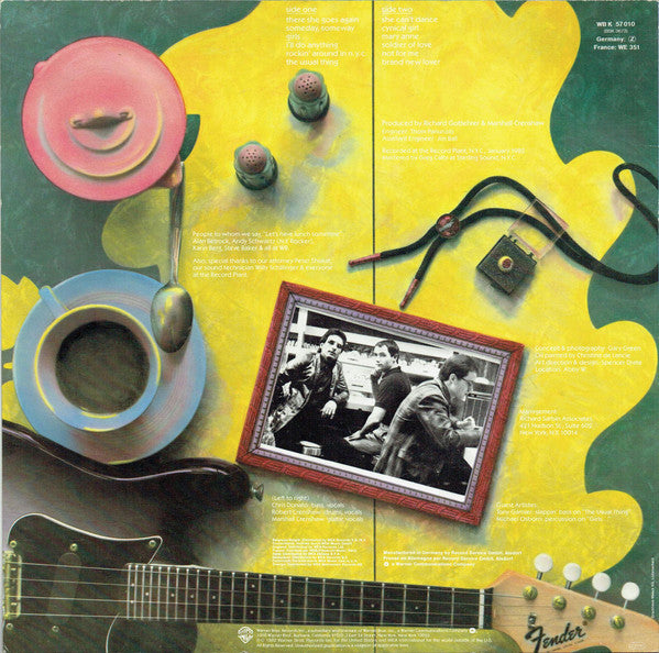 Marshall Crenshaw : Marshall Crenshaw (LP, Album)