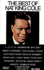 Nat King Cole : The Best Of Nat King Cole (Cass, Comp, RE)
