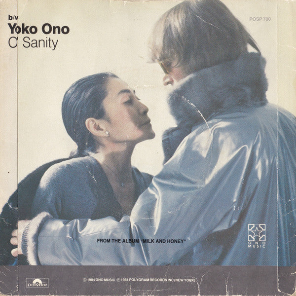 John Lennon : Nobody Told Me (7", Single, Sil)