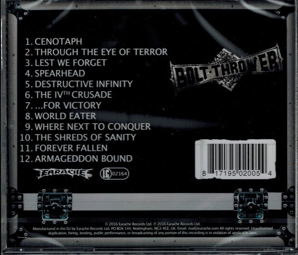 Bolt Thrower : The Best Of Bolt Thrower (CD, Comp)