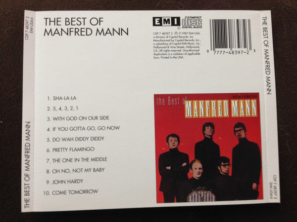 Manfred Mann : The Best Of Manfred Mann (CD, Comp, RE)