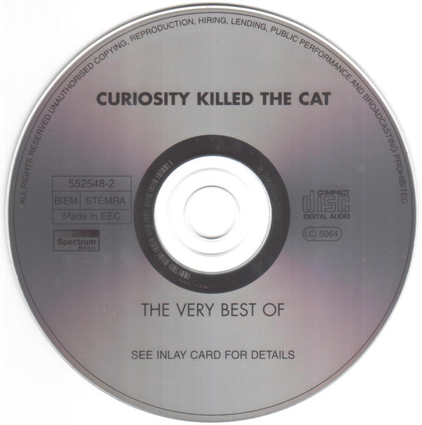 Curiosity Killed The Cat : The Very Best Of (CD, Comp, RE)