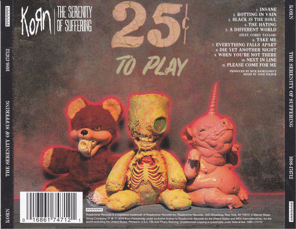 Korn : The Serenity Of Suffering (CD, Album)