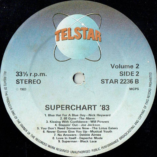 Various : Superchart 83 (Volume 2) (LP, Comp, Lyn)