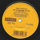 Tina Charles : I Love To Love / You Set My Heart On Fire (7", Single)