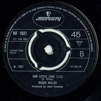 Roger Miller : Little Green Apples (7", Single, Mono, Thr)