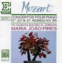 Wolfgang Amadeus Mozart, Maria-João Pires, Armin Jordan, Theodor Guschlbauer : Concertos Pour Piano, N°20 KV 466 & N°21 KV 467, Rondo Pour Piano KV 511 (CD, Comp)