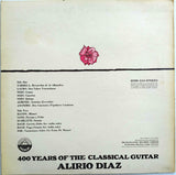 Alirio Díaz : 400 Years Of The Classical Guitar (LP, Album)