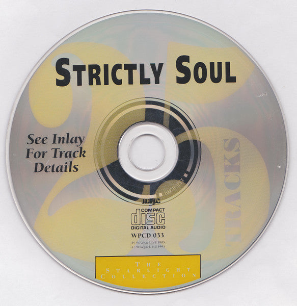 Various - Strictly Soul (CD) (Very Good Plus (VG)) - DaddyPop