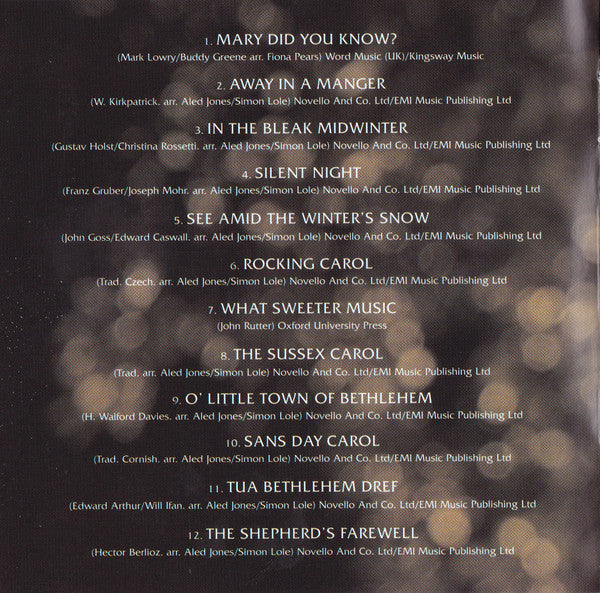 Aled Jones : Aled's Christmas Gift (CD, Album)