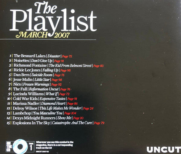 Various : The Playlist March 2007 (CD, Comp, Jew)