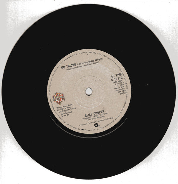 Alice Cooper (2) : How You Gonna See Me Now (7", Single)