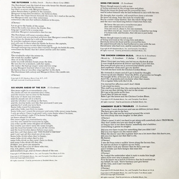 Steve Goodman : Somebody Else's Troubles (LP, Album, RP)