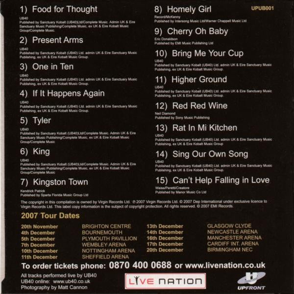 UB40 : UB40 (CD, Comp, Promo)