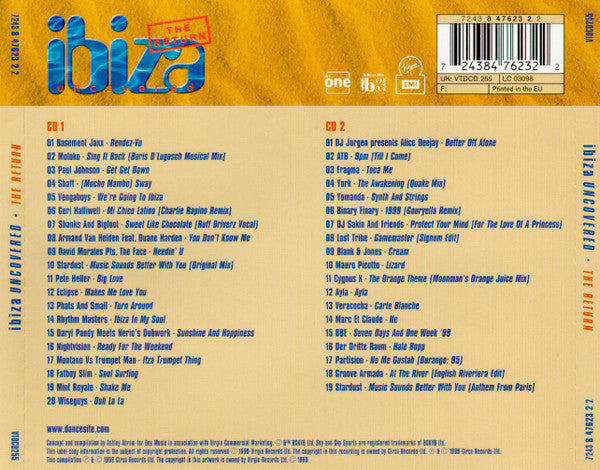 Various : Ibiza Uncovered - The Return (2xCD, Comp)