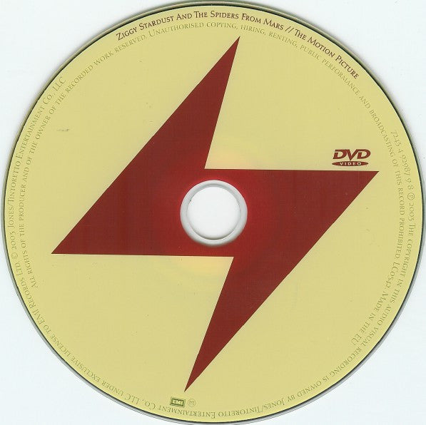 David Bowie : Ziggy Stardust And The Spiders From Mars (The Motion Picture) (DVD-V, Enh, RE, S/Edition, Multichannel, PAL, SECA)